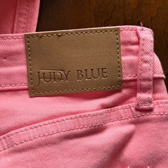 NWOT Judy Blue High Rise Tummy Control Wide Leg Crop Jeans - Picture 9 of 11